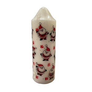 Vintage Santa Claus Candle NEW Old Stock