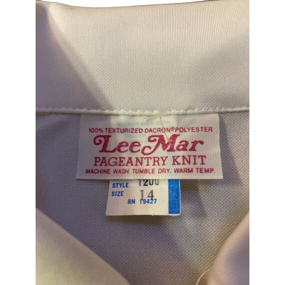 Vintage Lee Mar Blouse Womens 14 NEW Pageantry Kn… - image 8