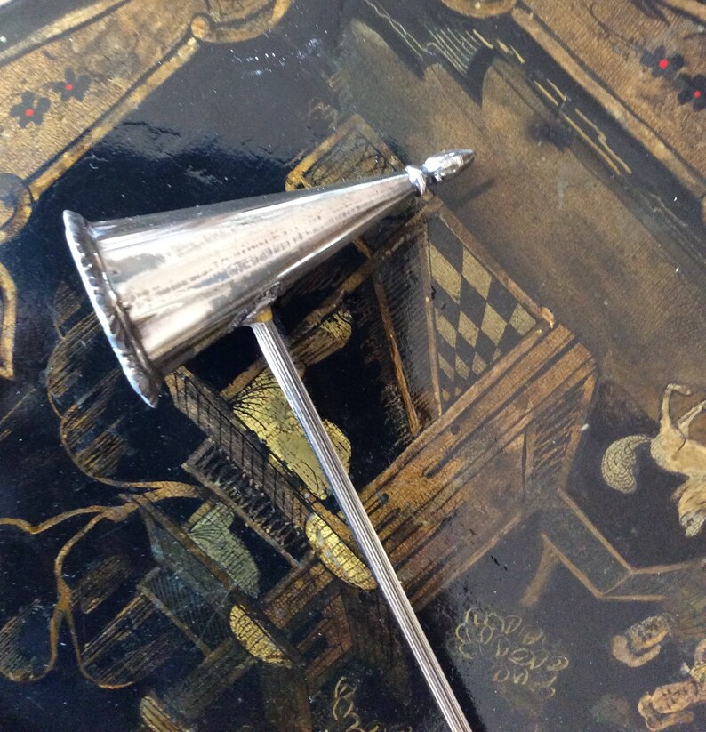 Vintage Large Silver Plated Candle Snuffer in Renaissance Etsy