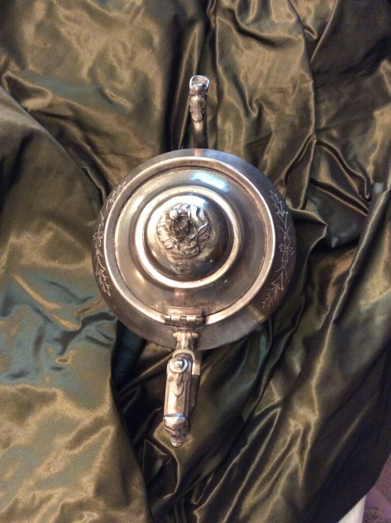 Aesthetic Period Silver Plated Coffee Pot