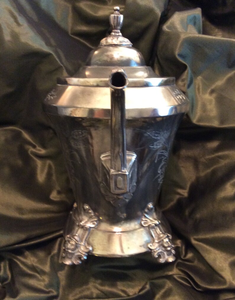 Aesthetic Period Silver Plated Coffee Pot