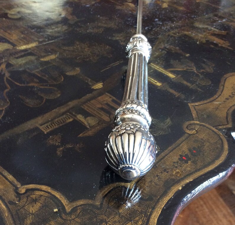 Vintage Large Silver Plated Candle Snuffer in Renaissance Etsy