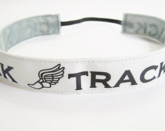 Non-slip Track Running Headband, Track Workout Headband, Teen Running Headband