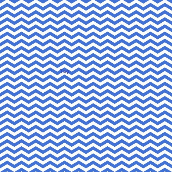 Royal Blue Chevron on White Cardstock Paper | Etsy