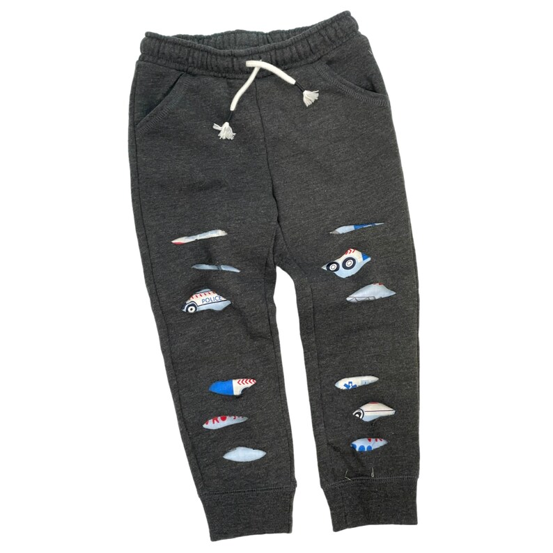 Emergency Vehicle Pants Fire Truck Sweatpants Ambulance Pants Kids