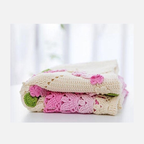 Tulip Crochet Throw Handmade Blanket Crochet Blanket Etsy Canada
