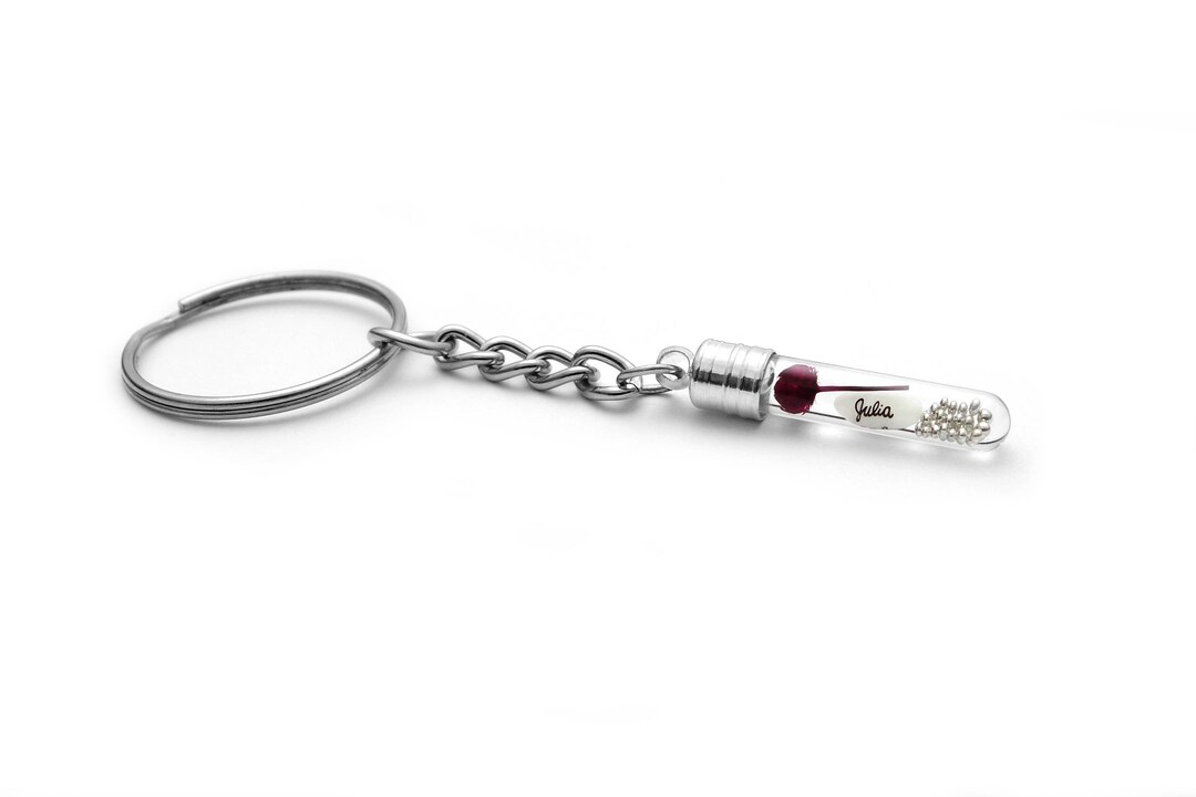 Keychain With Name, Rice Keychain, Custom Keychains, Personalized