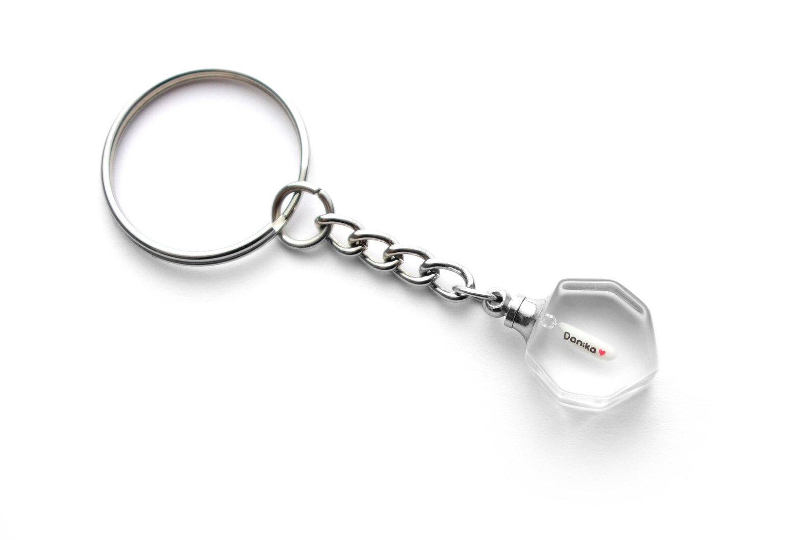 Keychain With Name Rice Keychain Custom Keychain Etsy