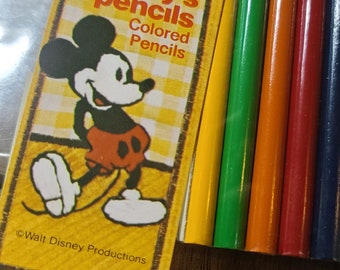 Lápices de colores de Mickey.