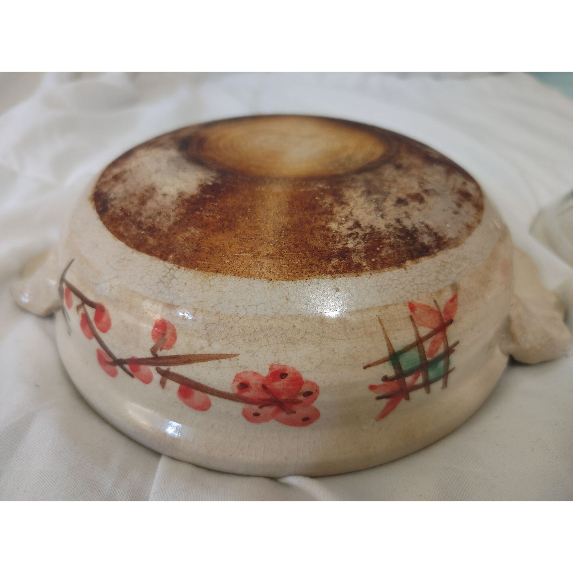 Vintage Asian Rice Serving Bowl 7 Diameter Etsy