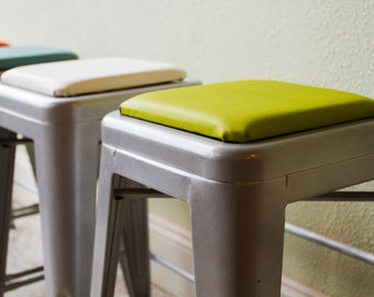 Square Stool Cushion for Metal Stools (Tolix, Tabouret, OSP, Bristol, Carlisle, Viktor)