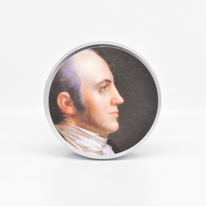 Aaron Burr Scented Candle Funny Historical Gift And FYI Burr shot Alexander Hamilton, as depicted in the Hamilton musical image 2