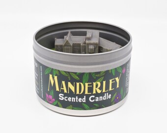 Manderley Scented Candle | Like in the novel Rebecca | Book Scented Candle | Literary Candle