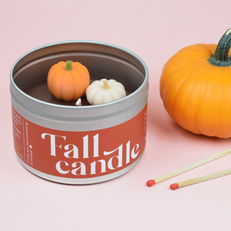 Fall Candle Funny candle for fall Also appropriate for autumn image 1