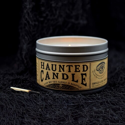 Haunted Candle | Unique Halloween Decor | Unexpected Christmas Decor | Definitely Haunted