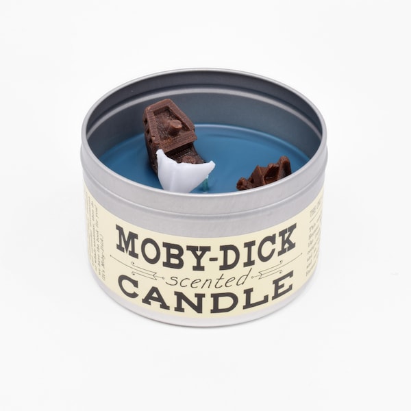Moby-Dick Scented Candle | Call me Ishmael. Some weeks ago, never mind how many, I made this candle and now I’m selling it.