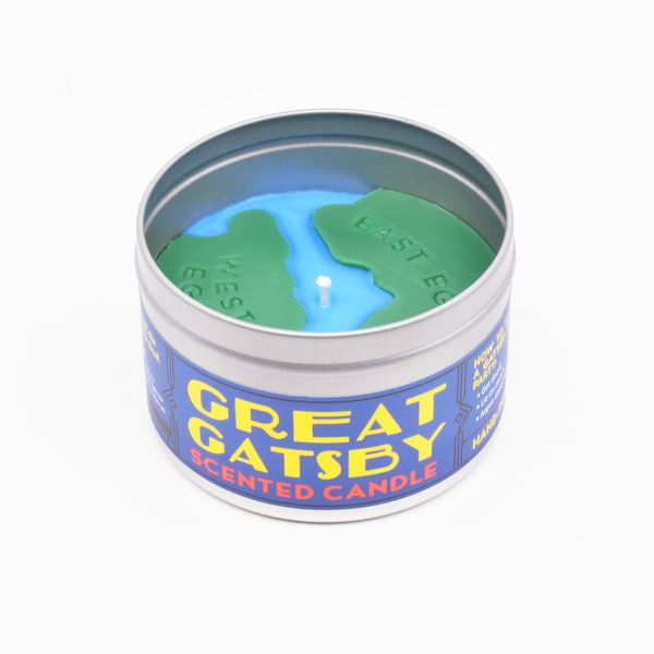 Great Gatsby Scented Candle | Perfect for a Roaring 20s Theme Party | Or an F. Scott Fitzgerald Theme Party