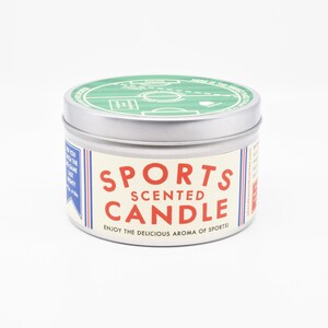 Sports Scented Candle Inhale the Delicious Scent of Sports Technically it Smells Like Leather image 1