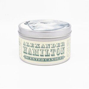 Alexander Hamilton-Scented Candle | Girlfriend gift | Boyfriend gift | Also there is apparently a Hamilton musical so we'll mention that too