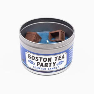 Boston Tea Party Scented Candle | Funny gift for a History teacher | That way they can learn about the Boston Tea Party