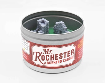 Mr. Rochester Scented Candle | Gift for Jane Eyre fans | Gift for English teachers | Actually, maybe English teachers are sick of Jane Eyre