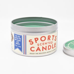 Sports Scented Candle Inhale the Delicious Scent of Sports Technically it Smells Like Leather image 9