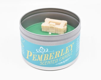 Pemberley Scented Candle | Pride and Prejudice gift for someone who already has the book