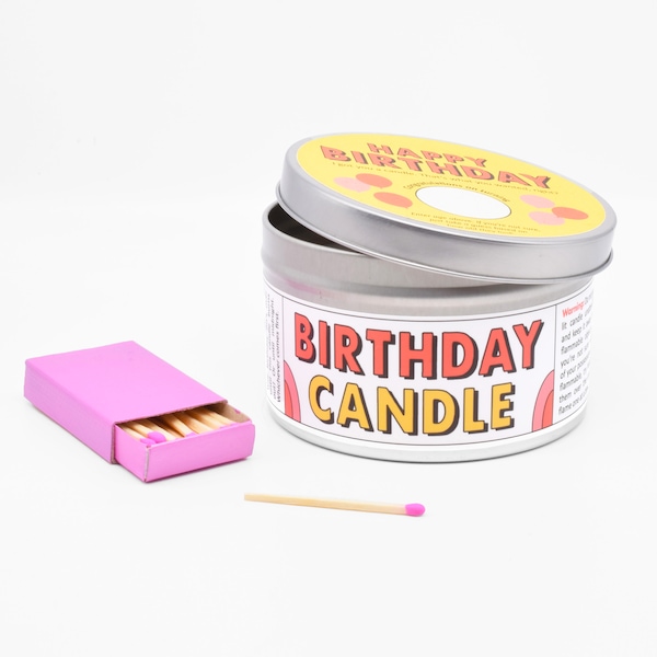 Geburtstagskerze | Lustiges Geburtstagsgeschenk | Lustiges bestes Freundgeschenk | Geburtstagskerze, aber nicht die Art, an die Sie denken | Geburtstagskuchenduft