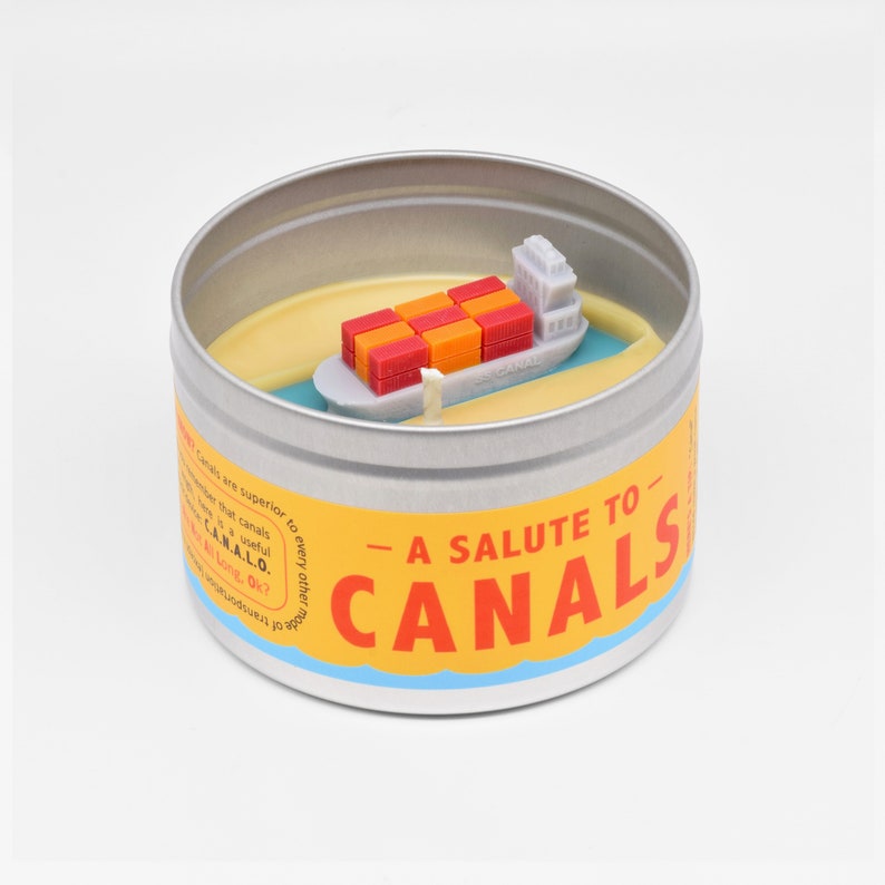 A Salute to Canals Complement your other canal-themed home decor Vanilla scented image 7
