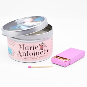 Marie Antoinette Scented Candle Funny French Revolution Gift as if there's any other kind of French Revolution gift image 5