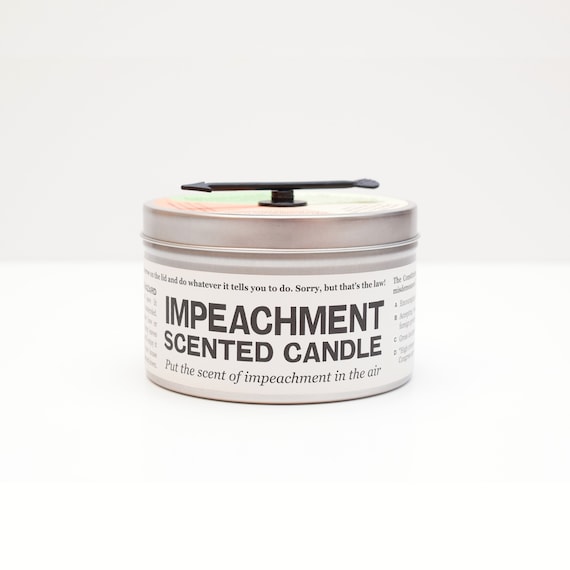 JD and Kate Industries Elizabeth Warren Scented Candle Hand-Poured in 16 oz tin Earl Grey Tea Scent