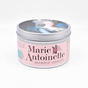 Marie Antoinette Scented Candle Funny French Revolution Gift as if there's any other kind of French Revolution gift image 1