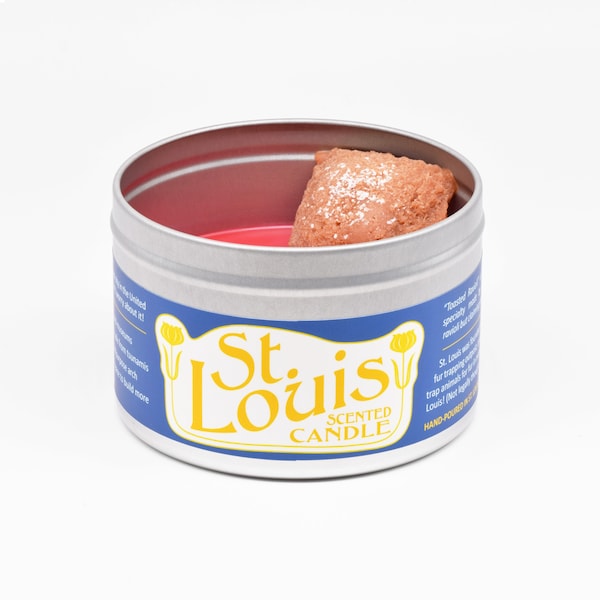 St. Louis Scented Candle | Funny gift for St. Louis natives | But don't limit yourself. It's good for anyone who likes weird candles!