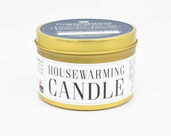 Housewarming Candle | Funny housewarming gift | New apartment gift | Moving gift | Funny closing gift | Cinnamon bread