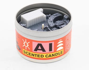 AI-Scented Candle | Funny candle | No, it was not made by AI. Sorry if you wanted to buy a candle that was made by AI (??)