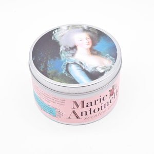 Marie Antoinette Scented Candle Funny French Revolution Gift as if there's any other kind of French Revolution gift image 8