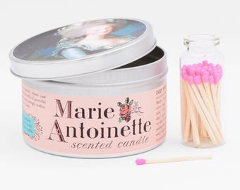 Marie Antoinette Scented Candle | Funny French Revolution Gift (as if there's any other kind of French Revolution gift) |