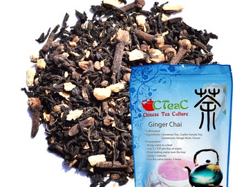 Masala Chai, Caffeinated Tea, Loose Leaf Tea
