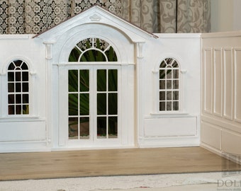 Casa de muñecas a escala 1/6