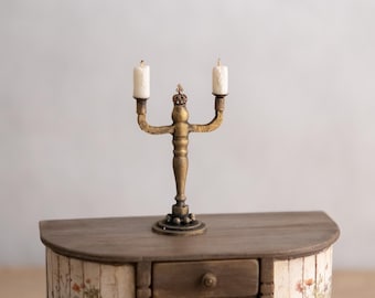 Handmade  Candle miniature 1/6 scale ideal for Blythe