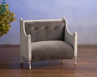 Handmade 1/6 scale sofa miniature