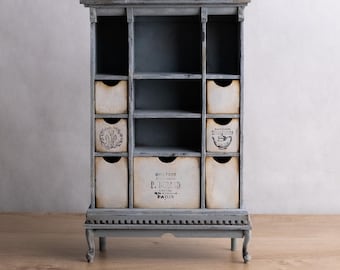 Handmade miniature cabinet 1/6 scale ideal for Blythe