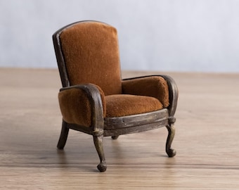 Handmade chair miniature 1/12 scale