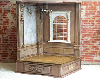 Casa delle bambole in scala 1:6