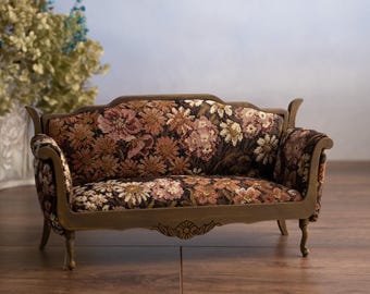 1/6 scale handmade sofa miniature