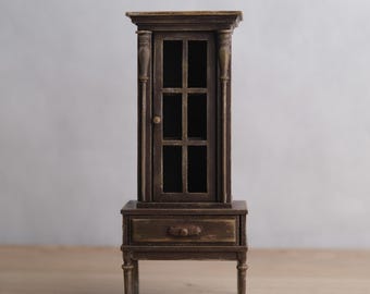 Handmade  cabinet miniature 1/6 scale ideal for Blythe