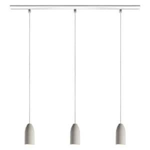 Pendant lamp concrete light edition, textile cable, ceiling track aluminum, GU10 Philips LED dimmable, pendant lamp dining table image 5