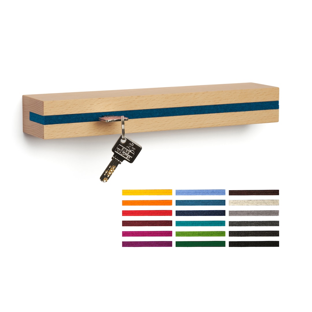 Key Board Mdf Key Board Wood Made of Beech With Felt Insert, Made in Germany, Key ...