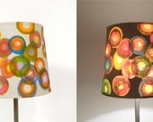 hand-painted lamp shade