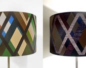 hand-painted lamp shade